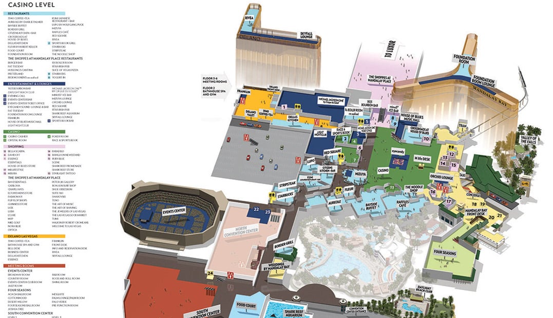 Mandalay Bay Conference Floor Plan Floor Matttroy