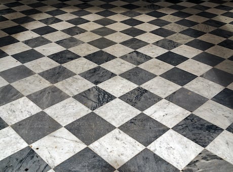Movement joints on stone flooring