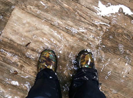 LVP, waterproofing