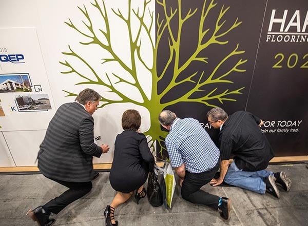 Harris Flooring Group at The International Surface Event