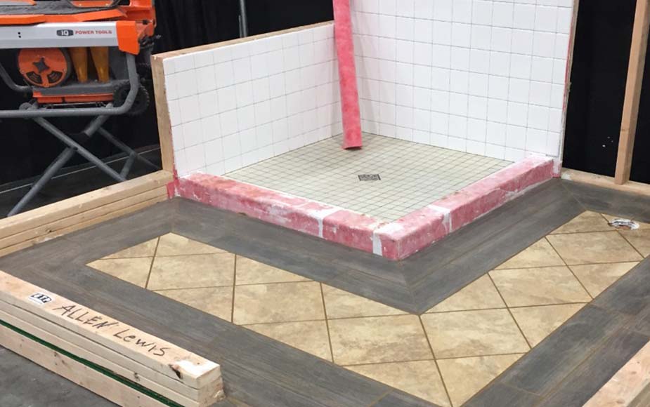 Installation Competition Tile/Stone Winner - Allen Lewis