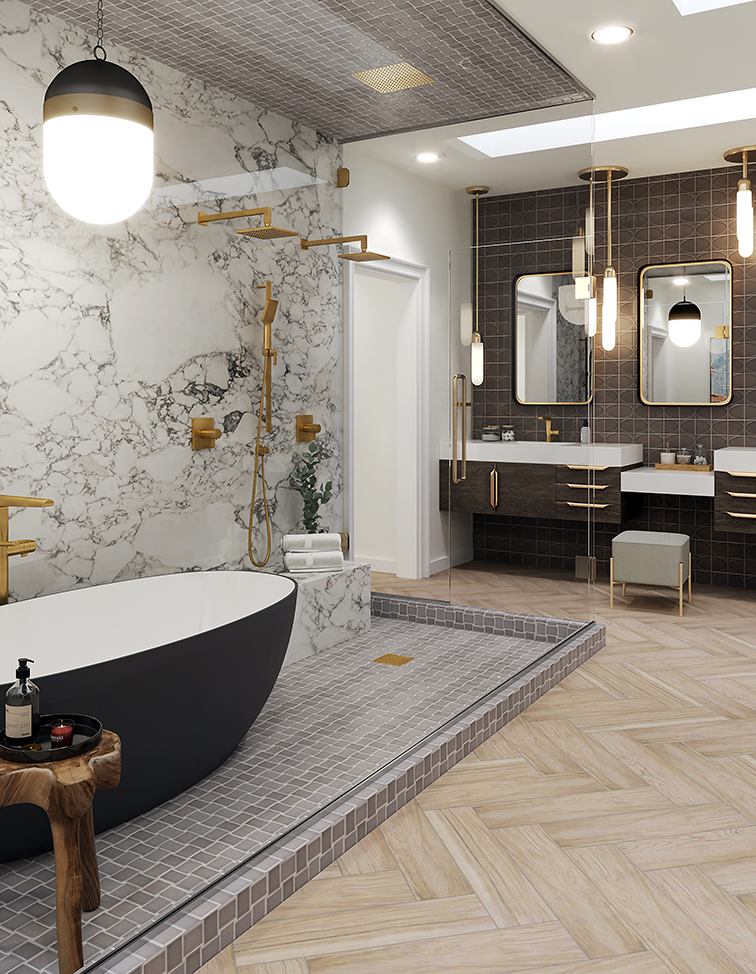 Bath Suite Reveal | SURFACES Showhome: Calibu Vineyard by Jennifer Farrell