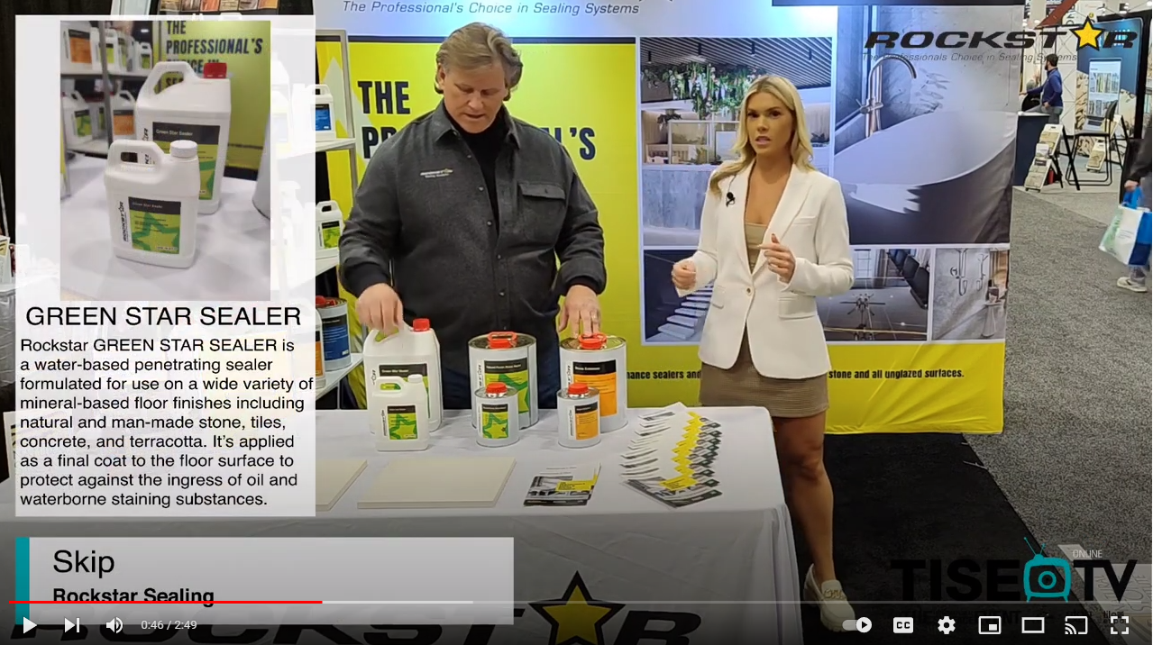 ROCKSTAR SEALING ON TISE TV