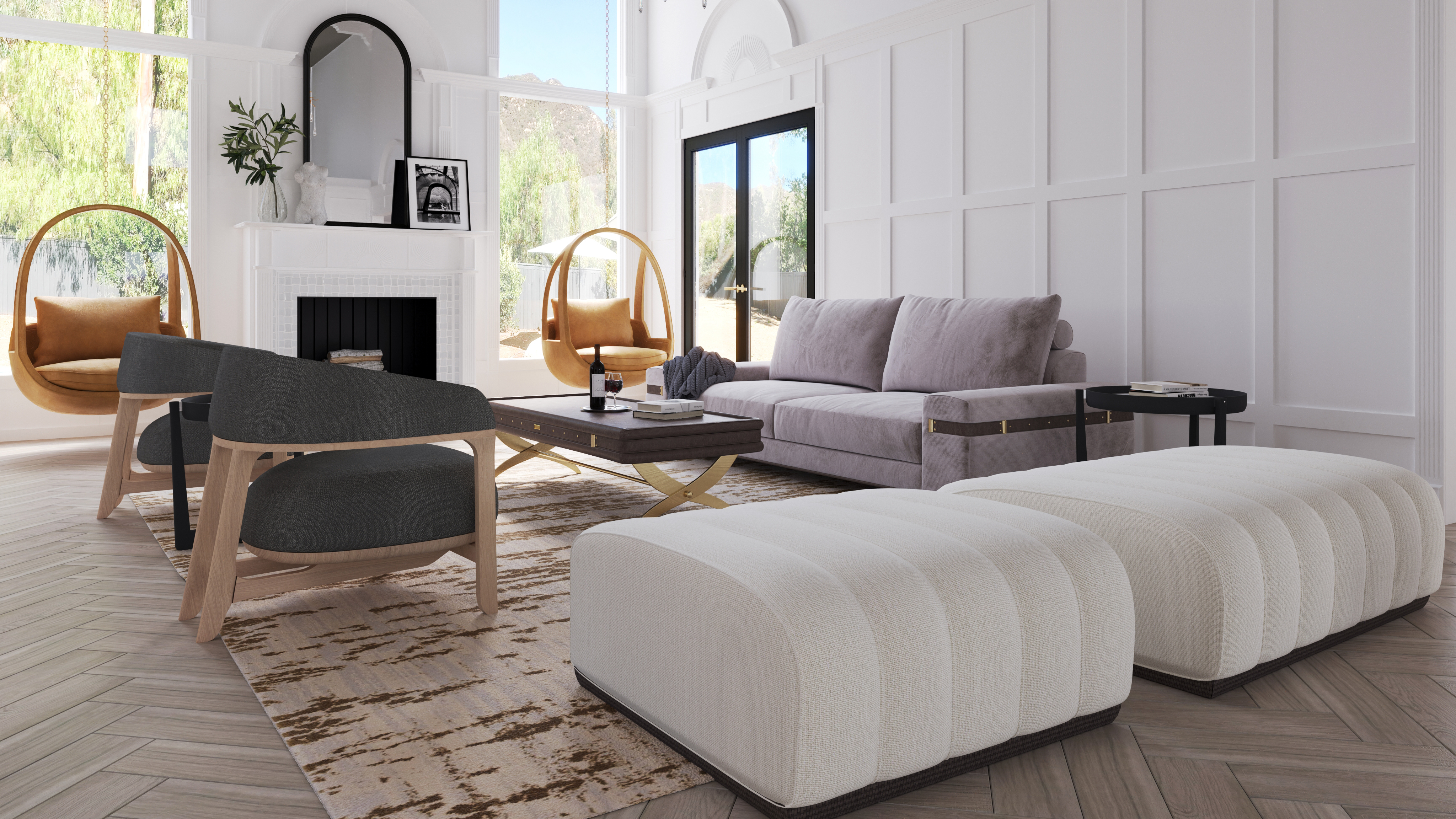 SURFACES Showhome: Calibu Vineyard by Jennifer Farrell