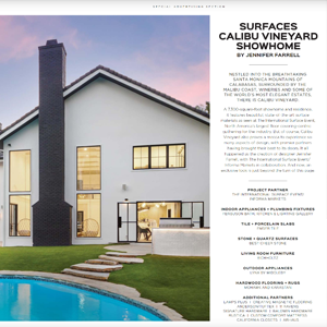 SURFACES Showhome: Calibu Vineyard | News