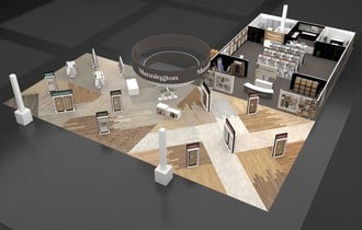 Mannington Booth Layout