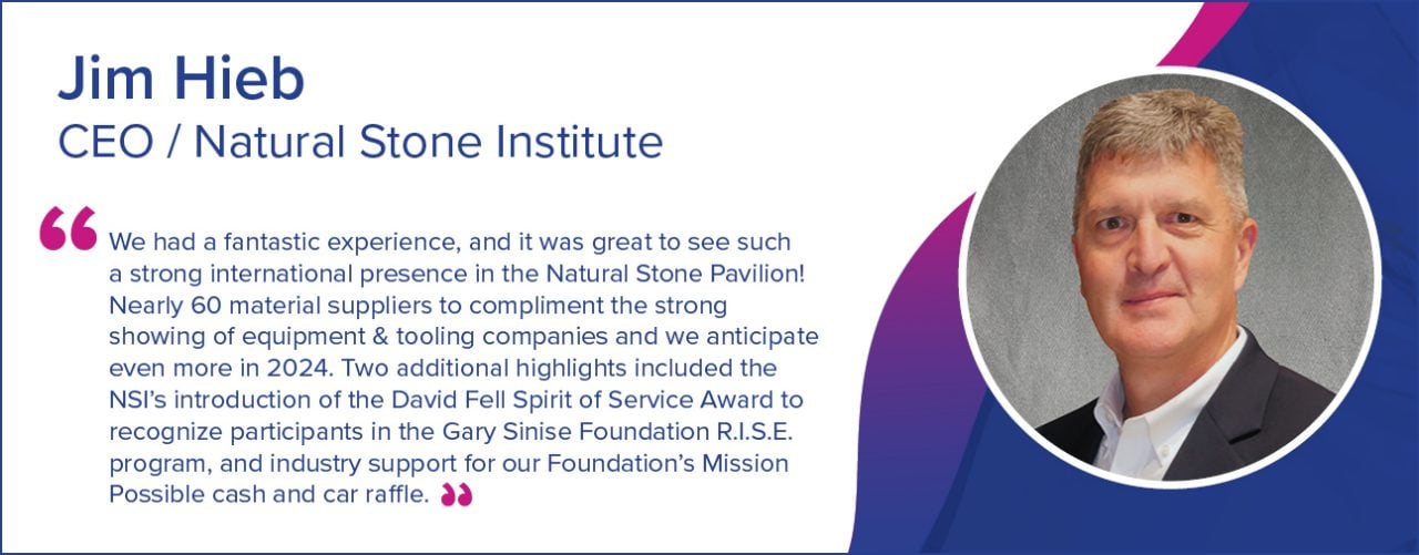 Jim Hieb | CEO/Natural Stone Institute