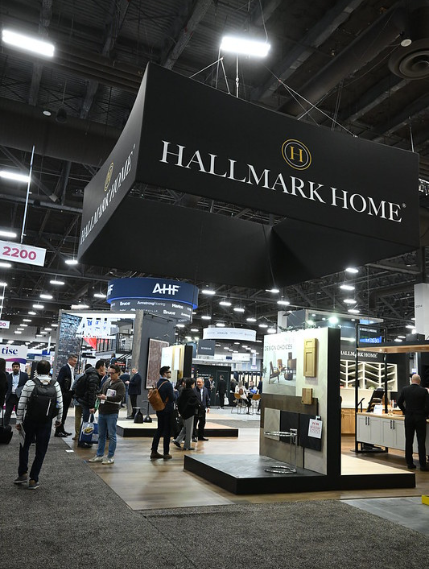 Large expo hall at tise