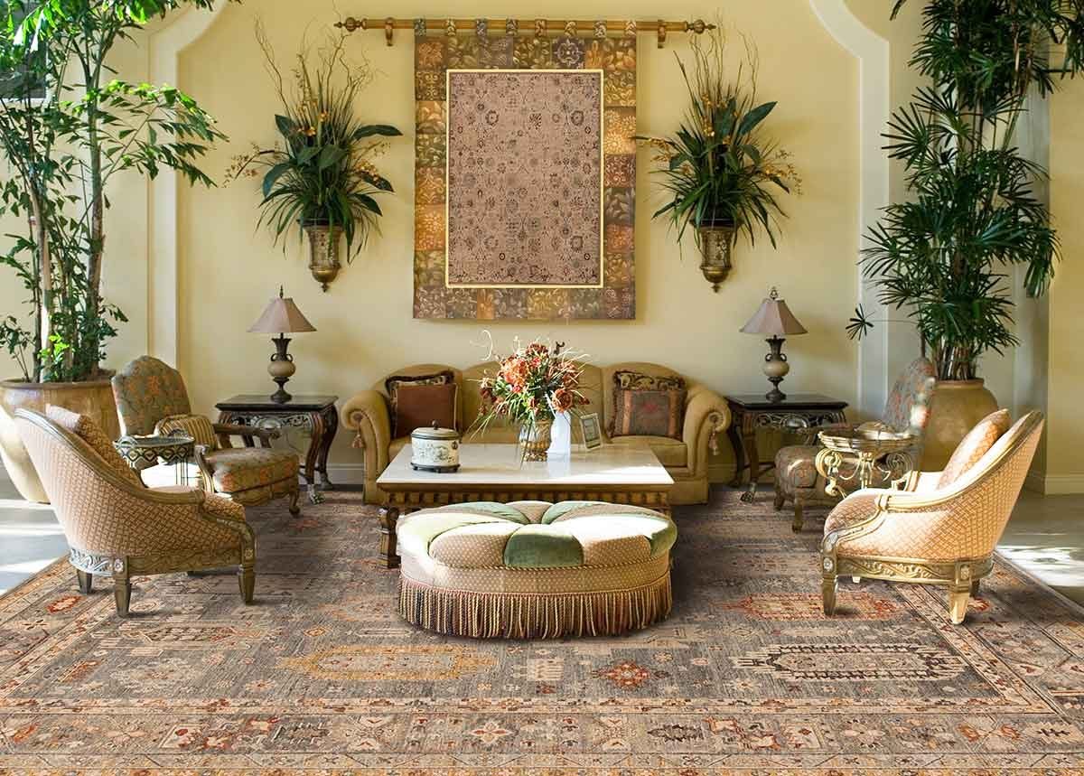 Cover Connect 2024 Luxury Rug in Family Room