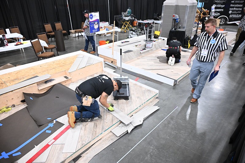 Installers competing at tise